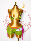 Ensemble Maillot de bain & Short brodé.
