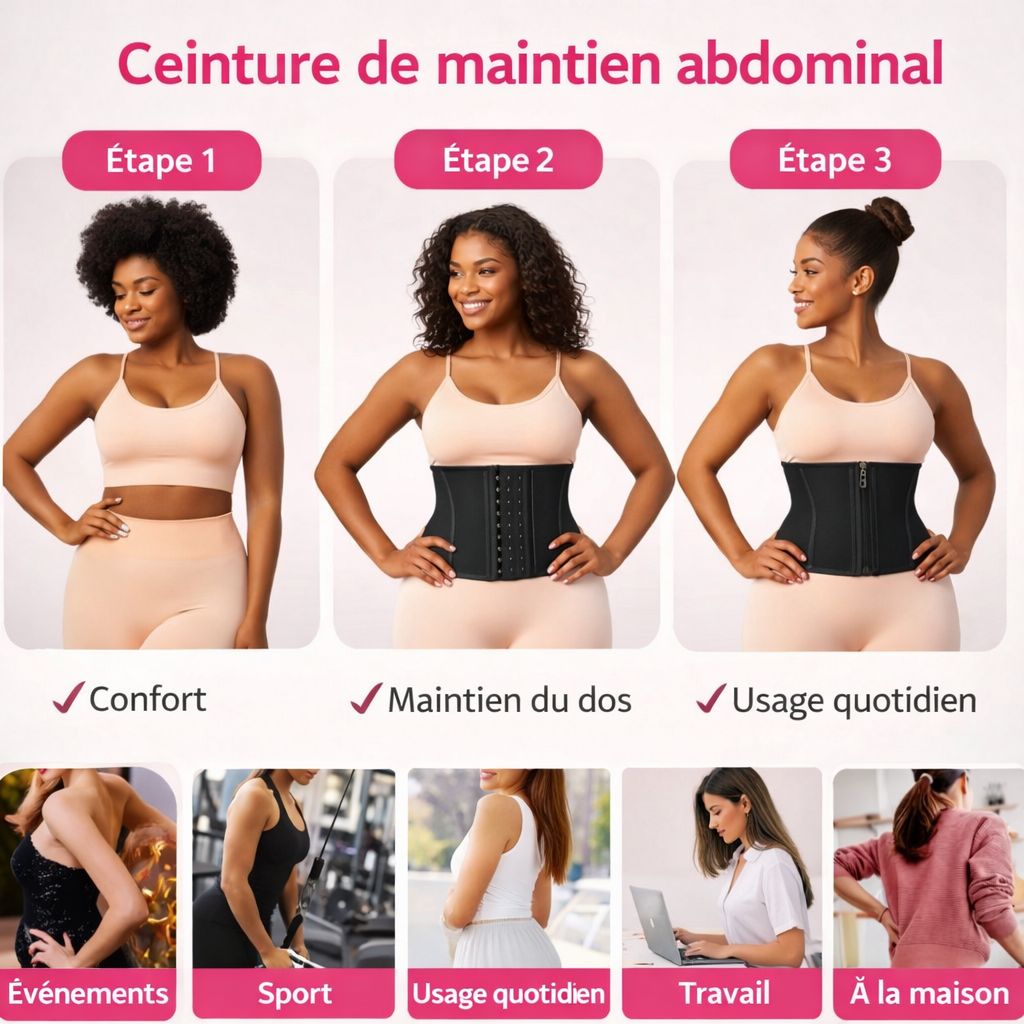 Corset gainant amincissant